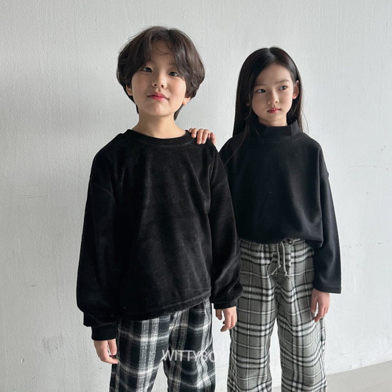 Witty Boy - Korean Children Fashion - #todddlerfashion - Andy Check Pants - 11