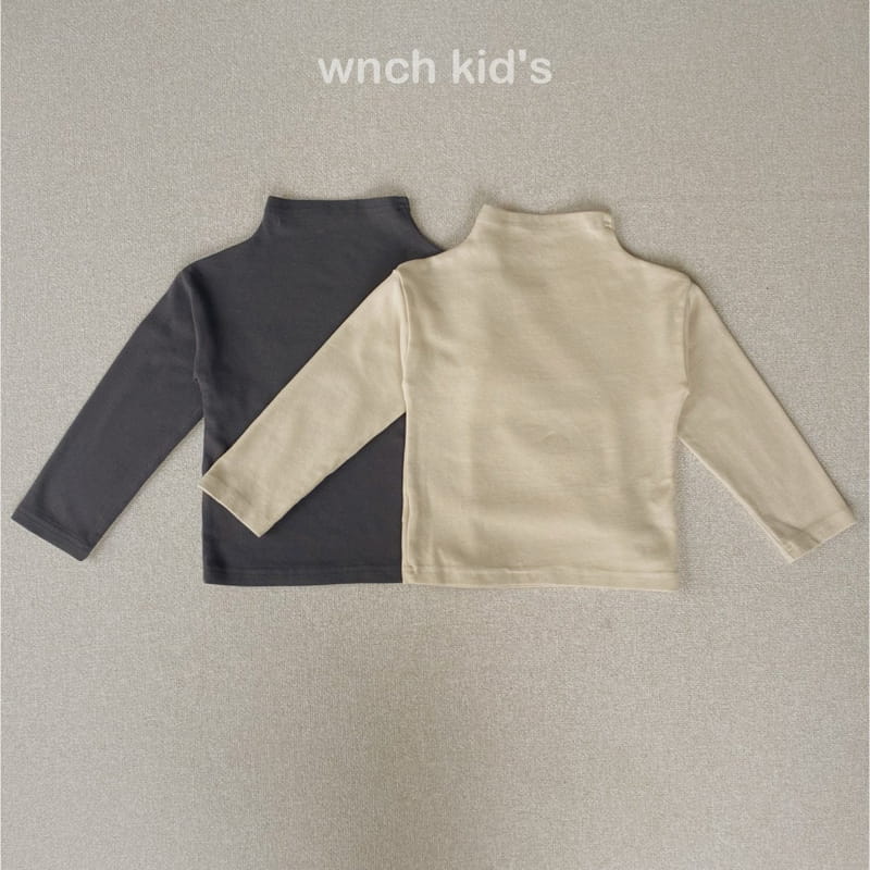 Wunch Kids - Korean Children Fashion - #childofig - Half Turtleneck TEe