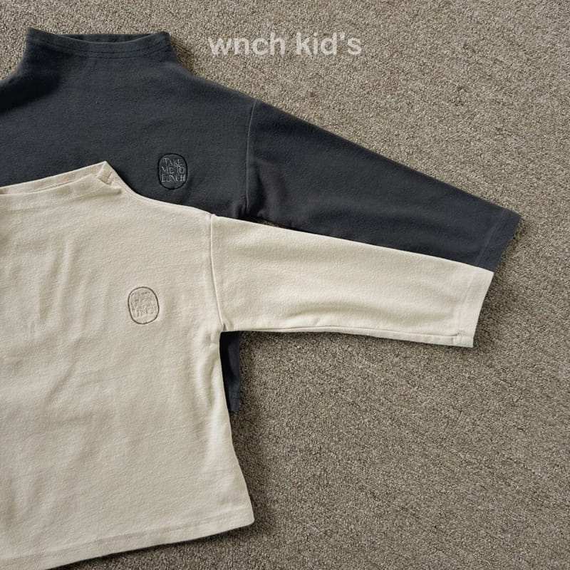 Wunch Kids - Korean Children Fashion - #discoveringself - Half Turtleneck TEe - 5