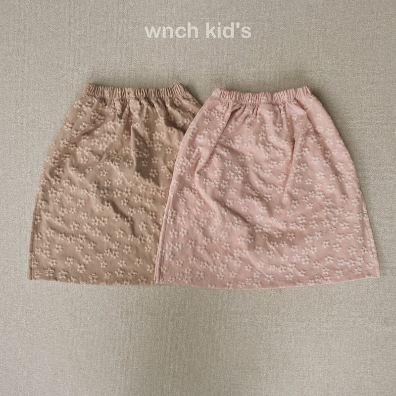 Wunch Kids - Korean Children Fashion - #littlefashionista - Flower Skirt