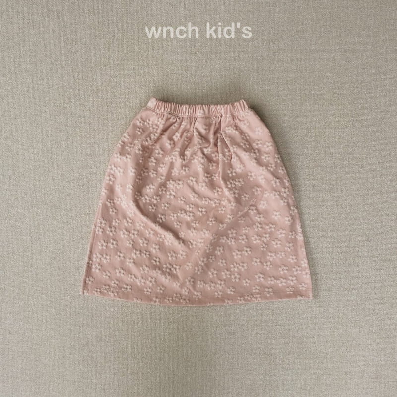 Wunch Kids - Korean Children Fashion - #minifashionista - Flower Skirt - 4
