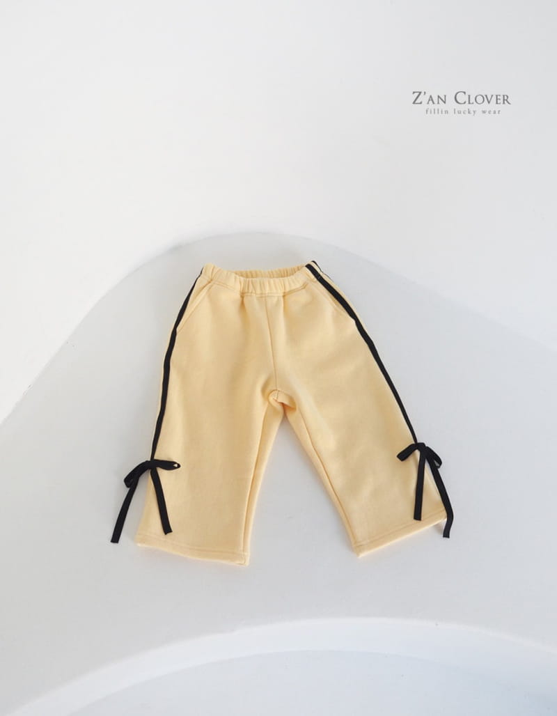 Zan Clover - Korean Children Fashion - #childofig - Ribbon Pants