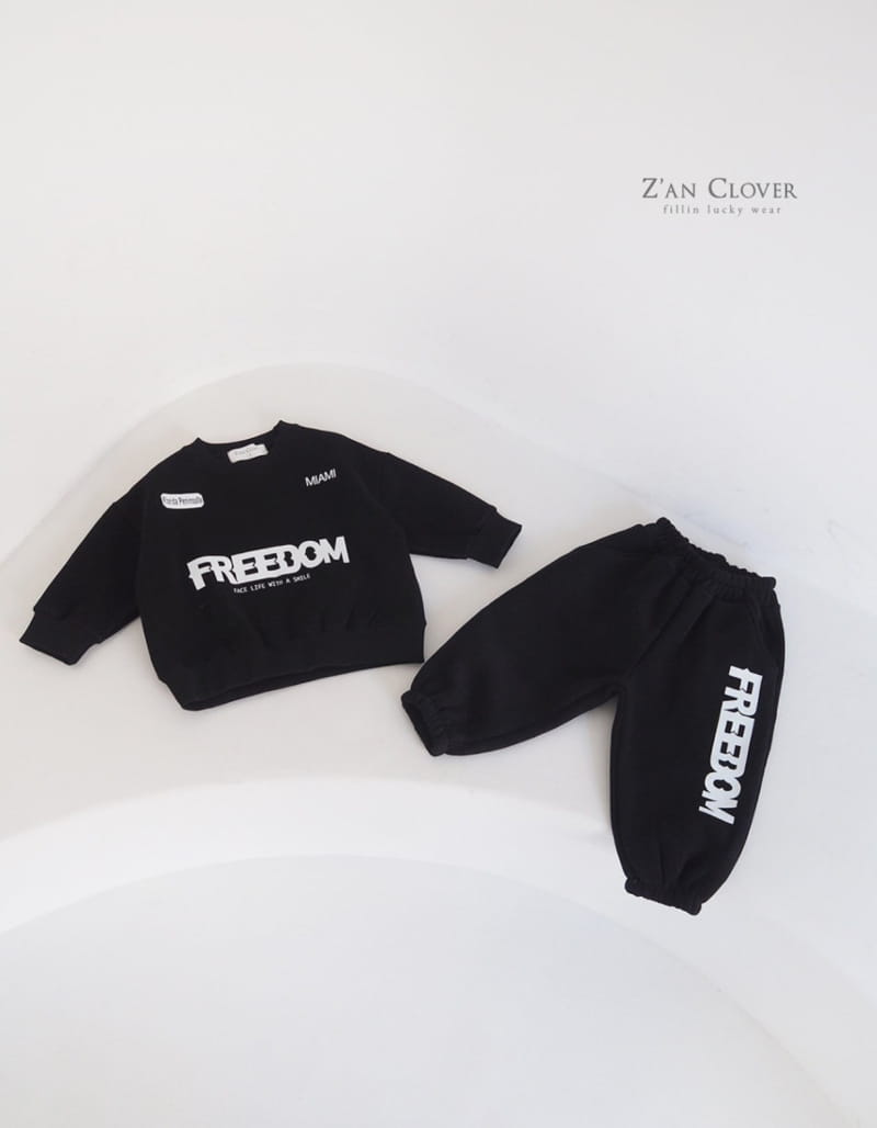 Zan Clover - Korean Children Fashion - #childrensboutique - Freedom Top Bottom Set - 5