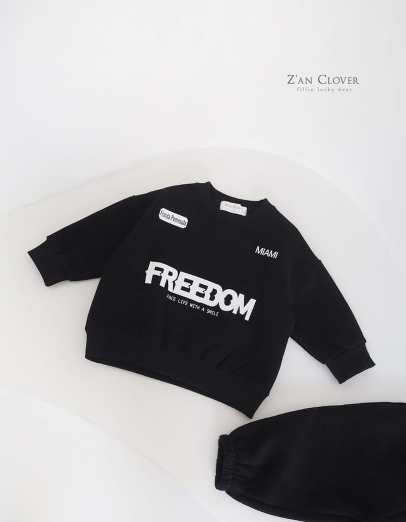 Zan Clover - Korean Children Fashion - #designkidswear - Freedom Top Bottom Set - 6