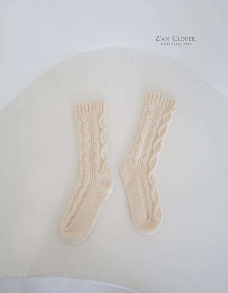 Zan Clover - Korean Children Fashion - #discoveringself - Twist Socks - 2