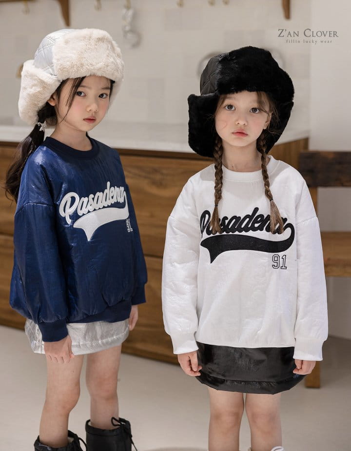 Zan Clover - Korean Children Fashion - #discoveringself - Padding Sweatshirt - 7