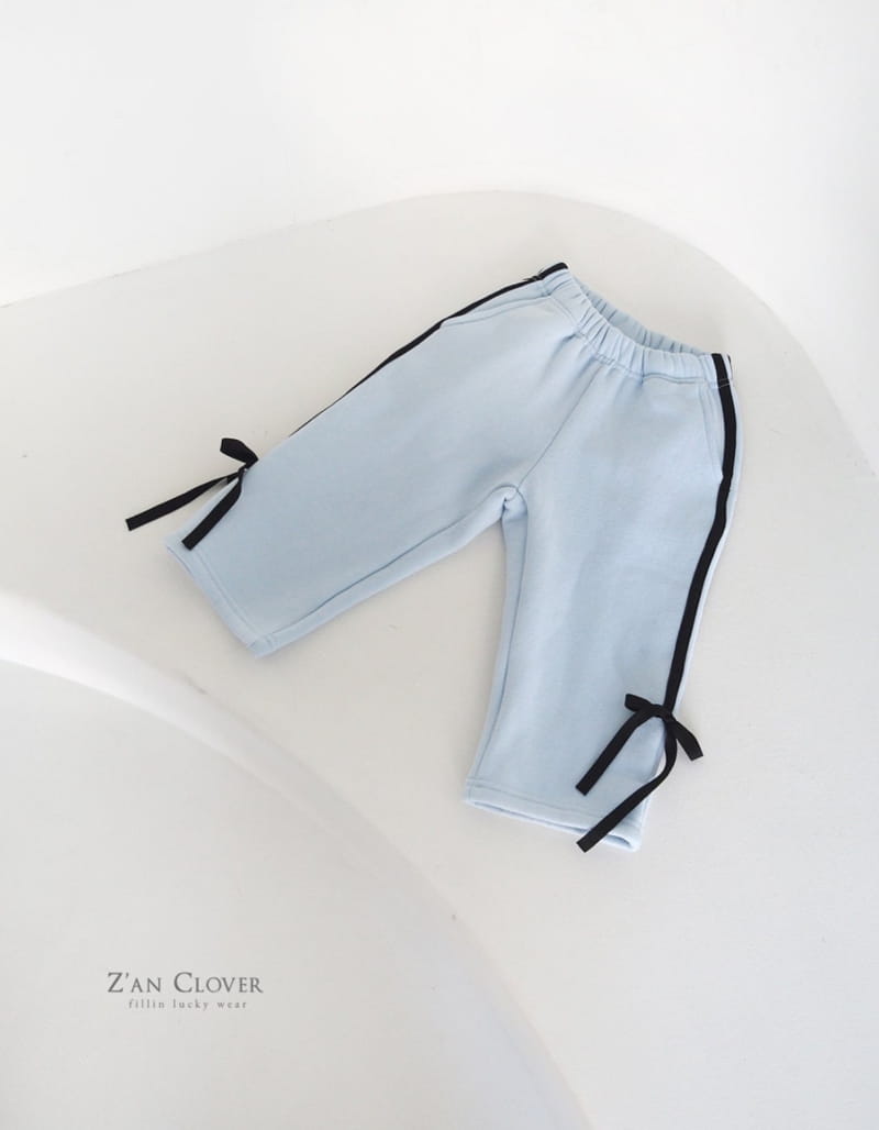 Zan Clover - Korean Children Fashion - #fashionkids - Ribbon Pants - 5