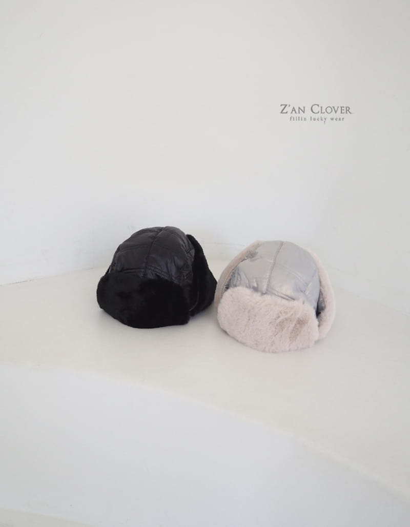 Zan Clover - Korean Children Fashion - #kidsshorts - Siber M Fluffy Hat