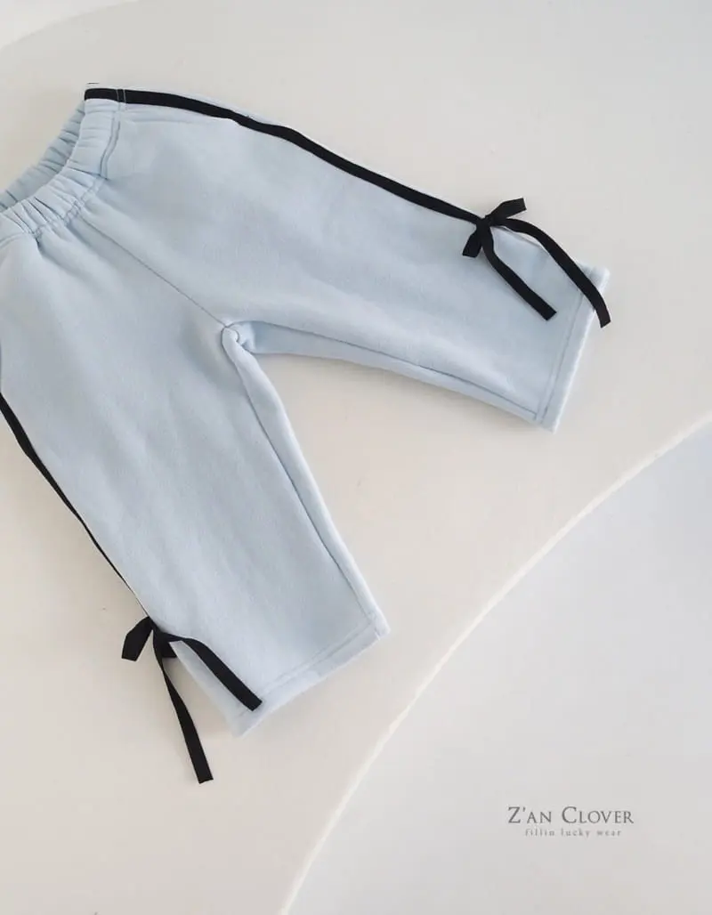 Zan Clover - Korean Children Fashion - #kidsshorts - Ribbon Pants - 6