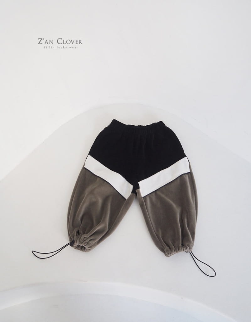 Zan Clover - Korean Children Fashion - #kidsstore - Color Veloure Pants - 5