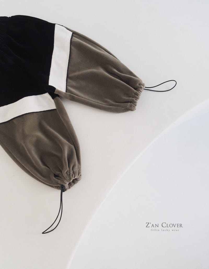 Zan Clover - Korean Children Fashion - #littlefashionista - Color Veloure Pants - 8