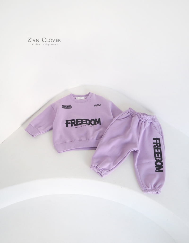 Zan Clover - Korean Children Fashion - #minifashionista - Freedom Top Bottom Set