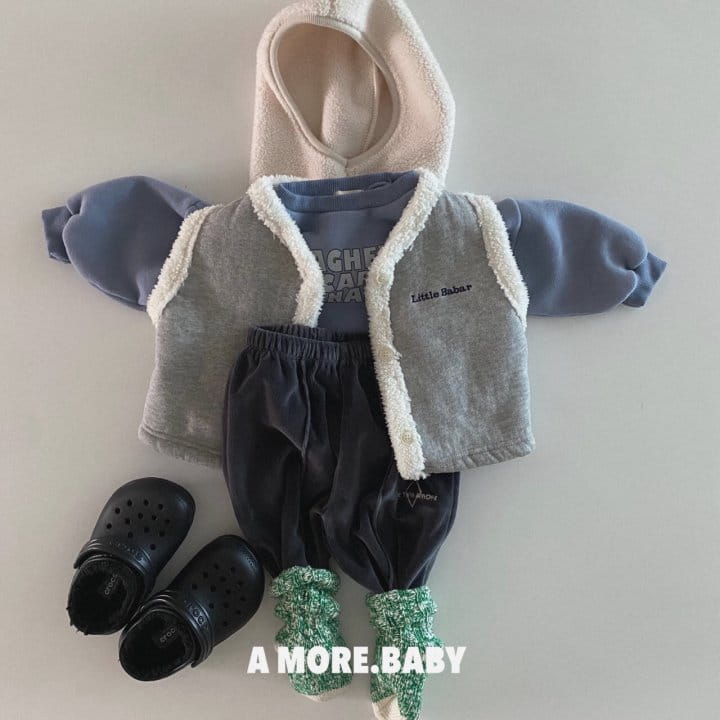 A More - Korean Baby Fashion - #babyfashion - Tram Vest  - 4