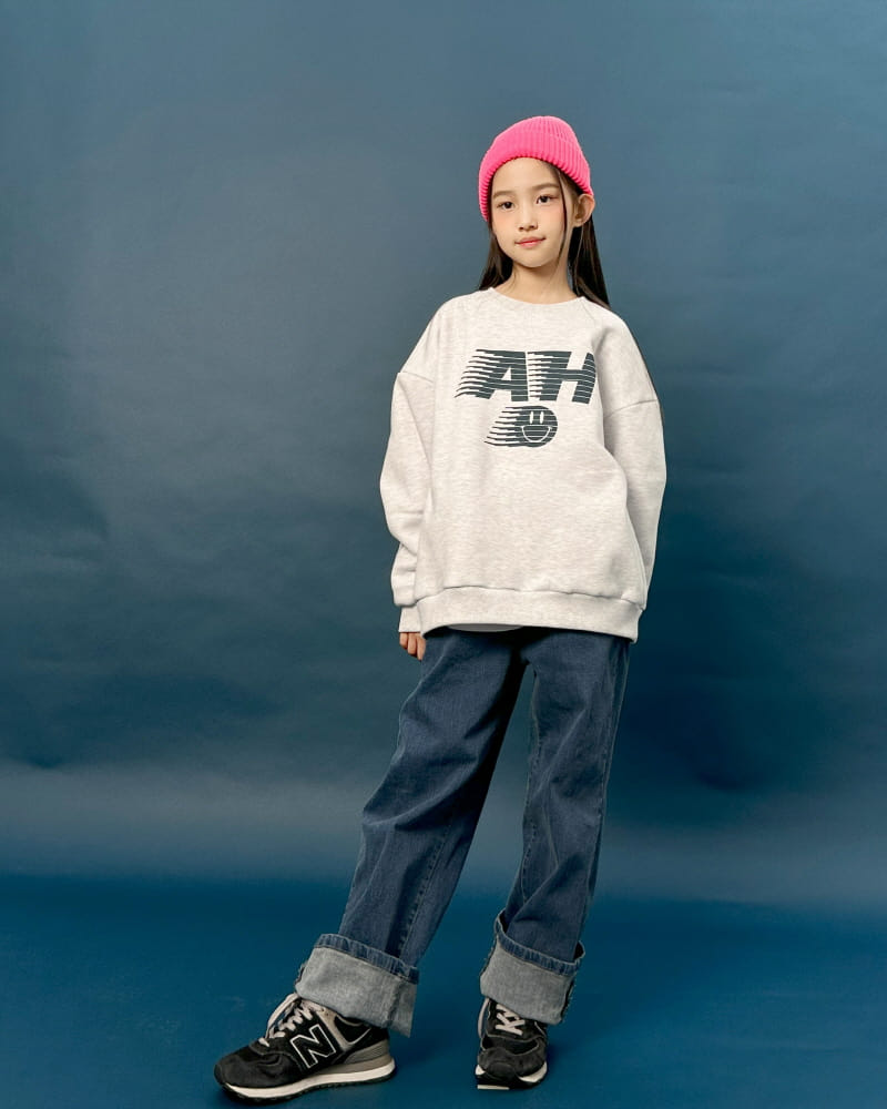 Able# - Korean Children Fashion - #childofig - Ah Smile Sweatshirt - 5