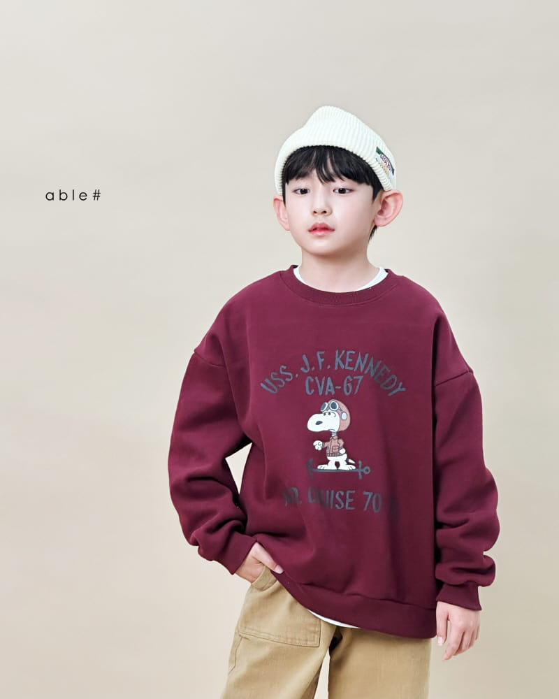 Able# - Korean Children Fashion - #designkidswear - Cruise S Sweatshirt