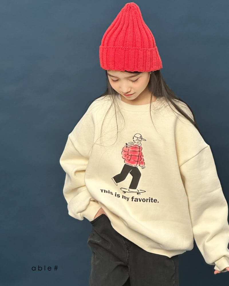 Able# - Korean Children Fashion - #designkidswear - Padding Boy Sweatshirt - 7