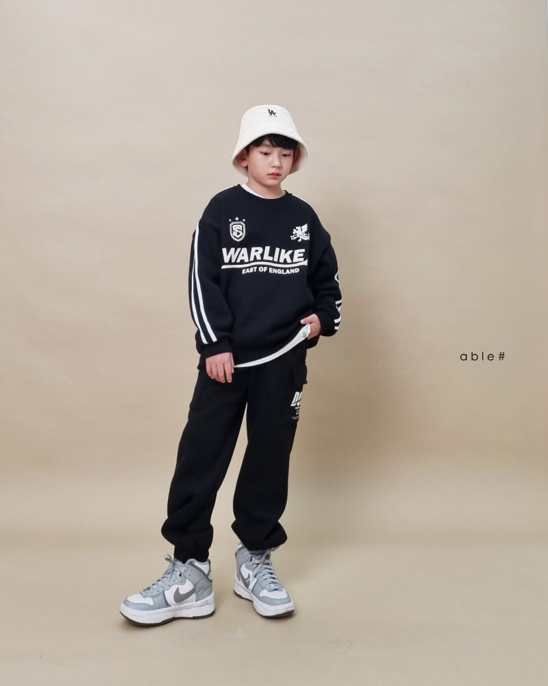 Able# - Korean Children Fashion - #designkidswear - Dun Cargo Jogger Pants - 3