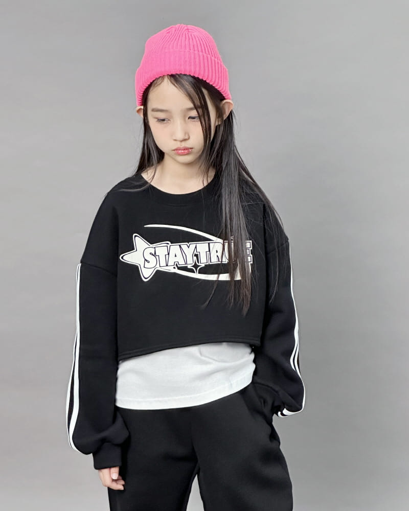 Able# - Korean Children Fashion - #kidsstore - Star Layered  Tee