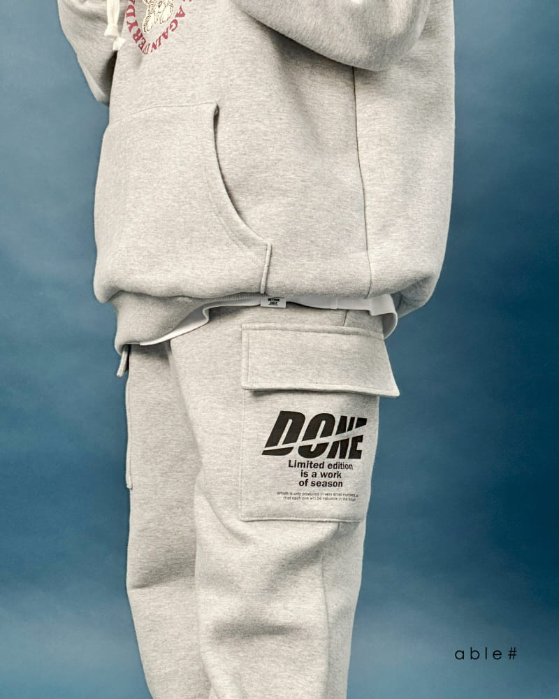 Able# - Korean Children Fashion - #kidsstore - Dun Cargo Jogger Pants - 7