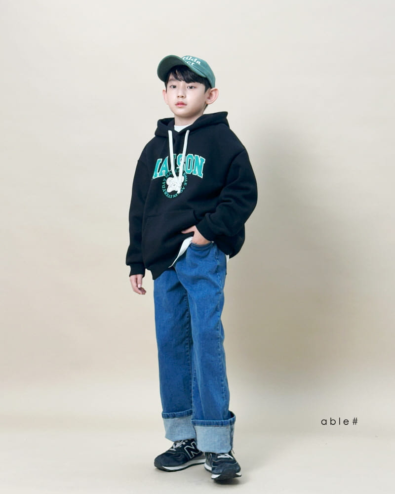 Able# - Korean Children Fashion - #kidzfashiontrend - Daily Wide Jeans Pants - 2