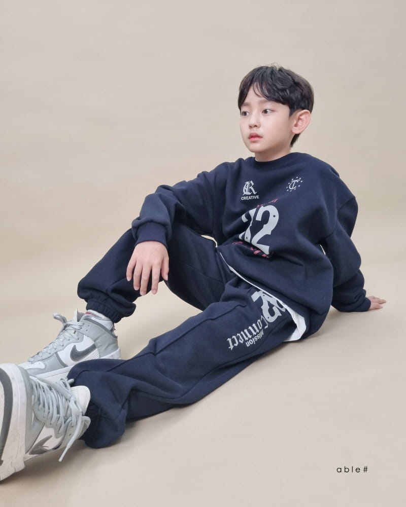 Able# - Korean Children Fashion - #littlefashionista - 32 Point Sweatshirt - 3