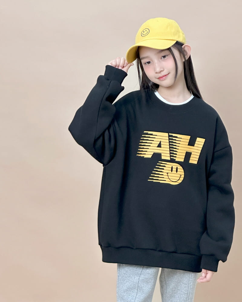 Able# - Korean Children Fashion - #littlefashionista - Ah Smile Sweatshirt