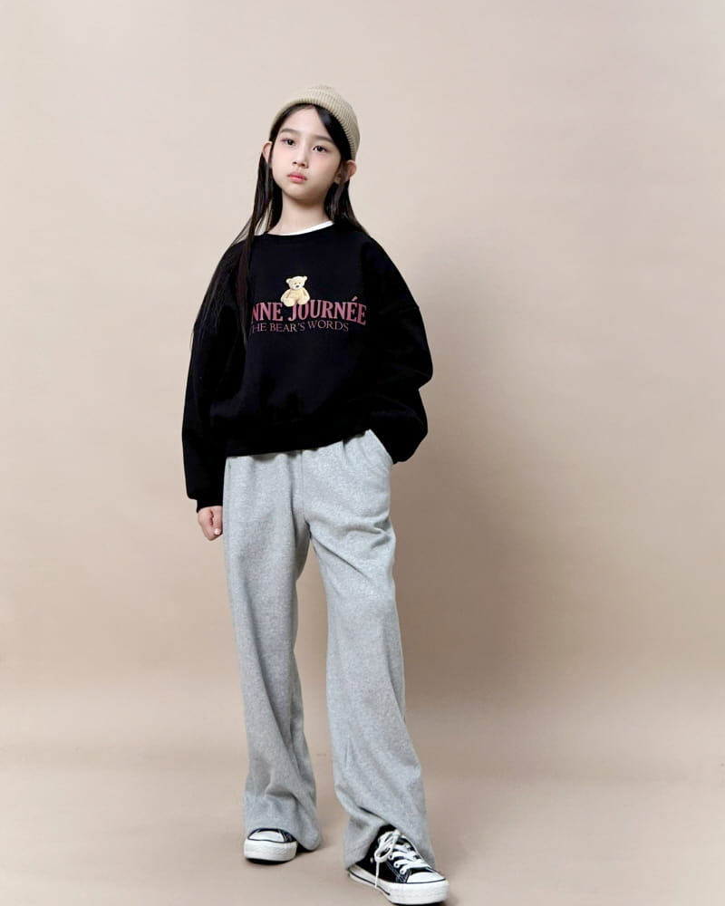 Able# - Korean Children Fashion - #littlefashionista - Mozzi Rib Wide Pants - 6