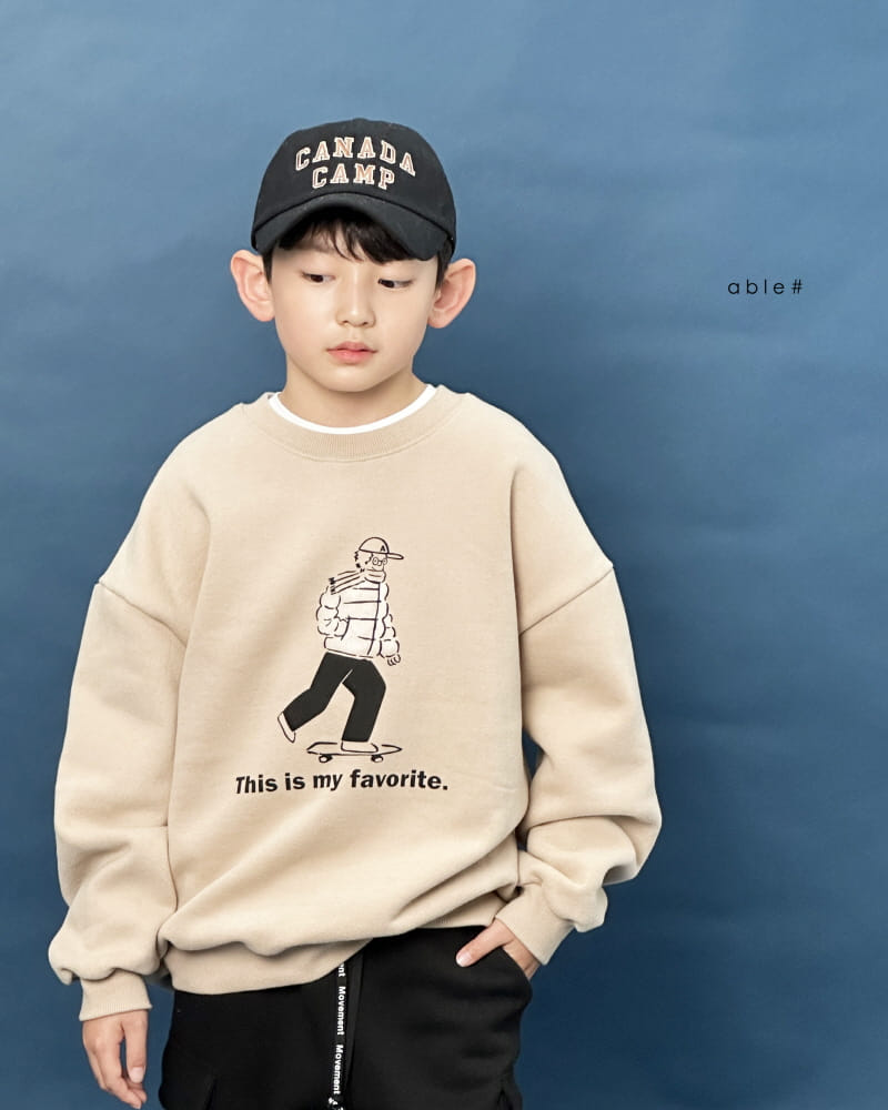 Able# - Korean Children Fashion - #magicofchildhood - Padding Boy Sweatshirt