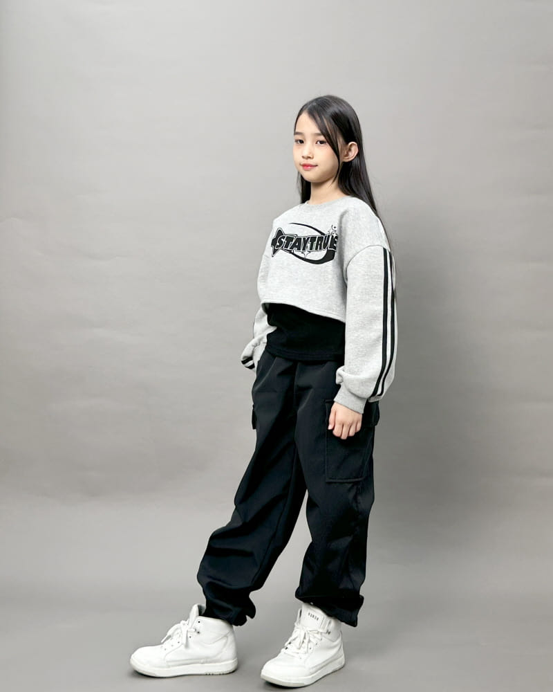 Able# - Korean Children Fashion - #minifashionista - Star Layered  Tee - 6