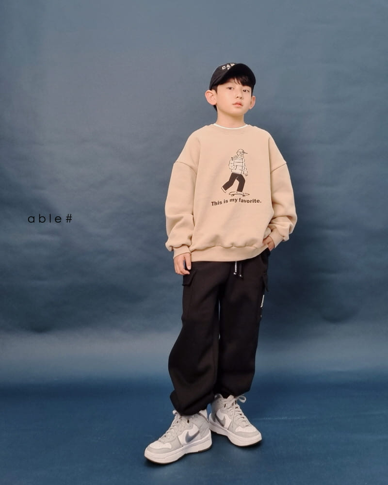 Able# - Korean Children Fashion - #minifashionista - Padding Boy Sweatshirt - 2