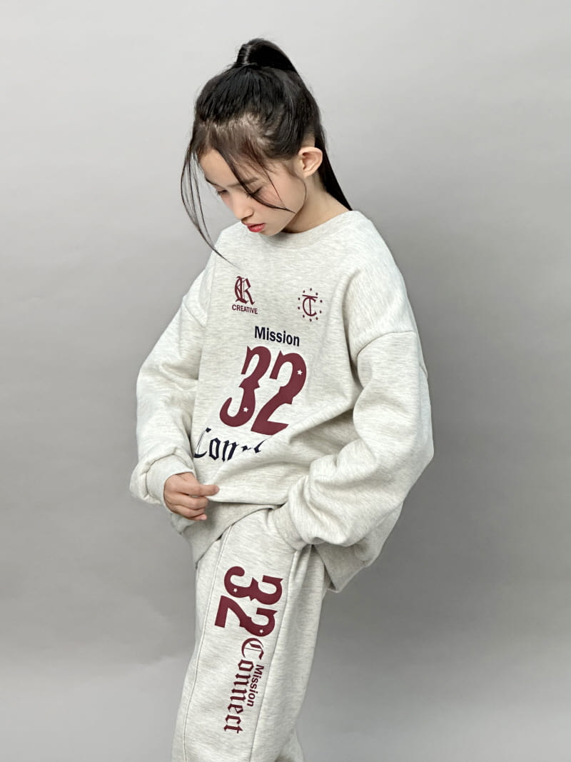 Able# - Korean Children Fashion - #prettylittlegirls - 32 Point Sweatshirt - 6