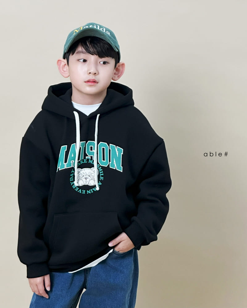 Able# - Korean Children Fashion - #prettylittlegirls - Maison Hoody Sweatshirt