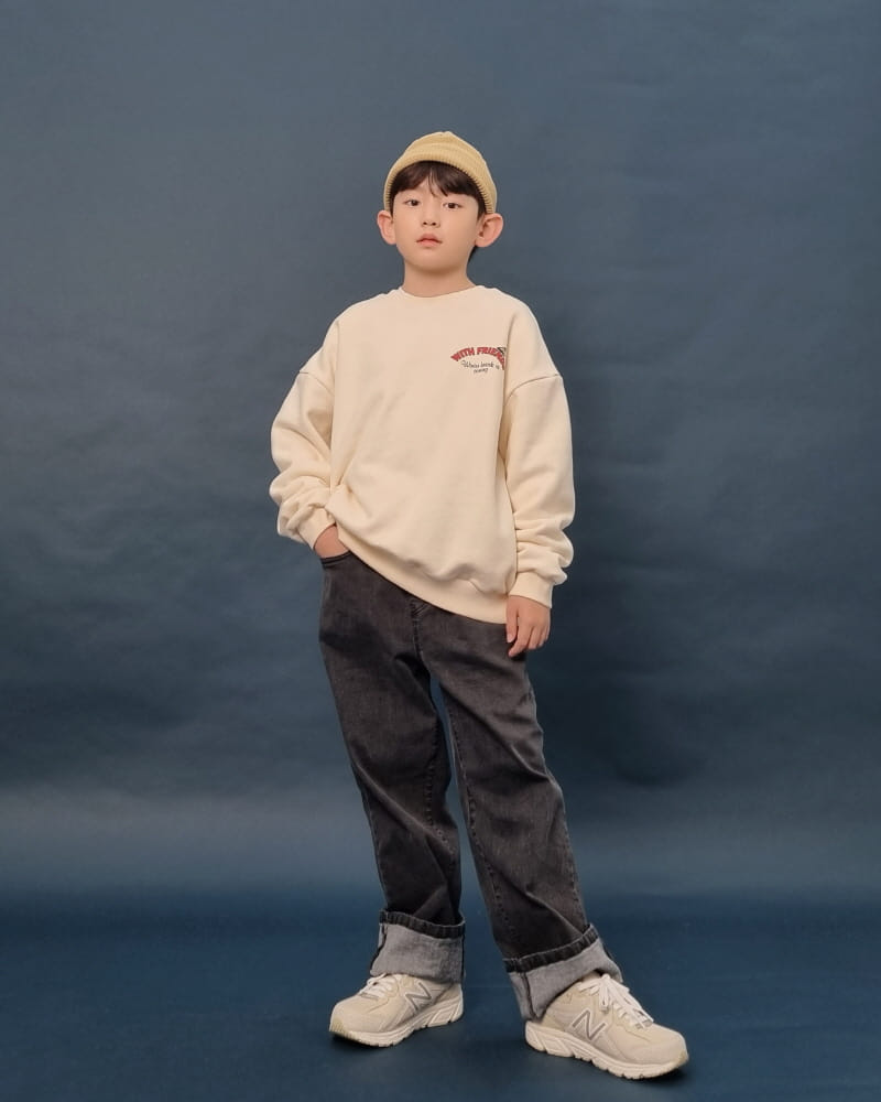 Able# - Korean Children Fashion - #stylishchildhood - Daily Wide Jeans Pants - 10