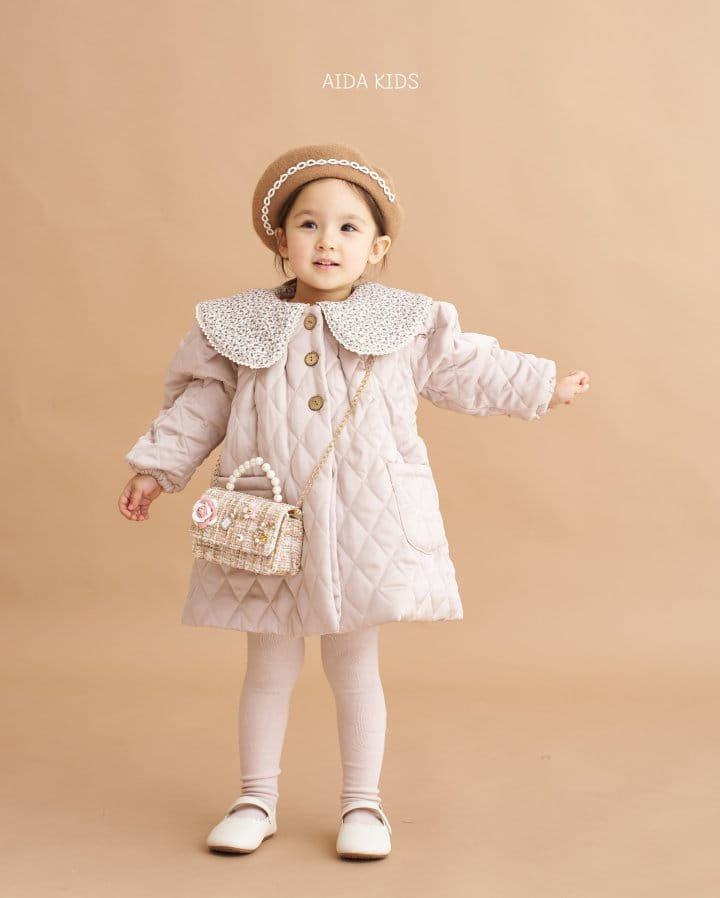 Aida - Korean Children Fashion - #littlefashionista - Paisley Dia Coat - 2