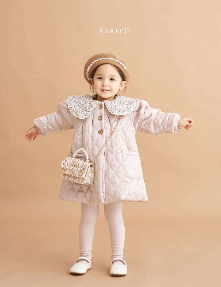Aida - Korean Children Fashion - #magicofchildhood - Paisley Dia Coat - 3