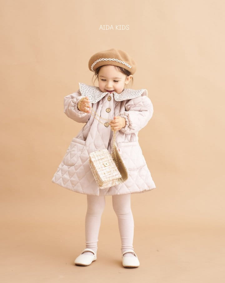 Aida - Korean Children Fashion - #magicofchildhood - Paisley Dia Coat - 4