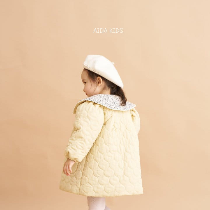 Aida - Korean Children Fashion - #stylishchildhood - Water Drop Quilted Coat - 7