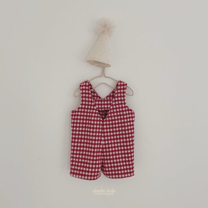 Aladin - Korean Children Fashion - #designkidswear - Christmas Overalls