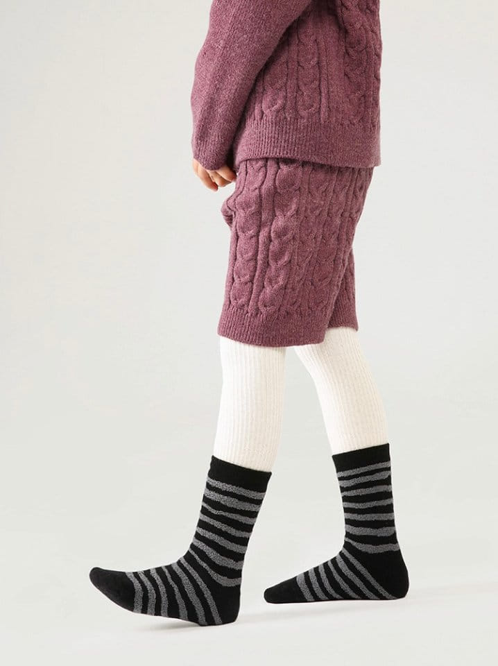 Ante j - Korean Children Fashion - #kidsstore - Fleece 571 BonBon Socks - 9