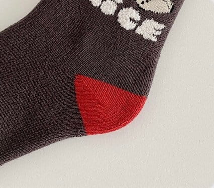 Ante j - Korean Children Fashion - #kidsstore - Fleece 575 Nice Bear Socks - 5