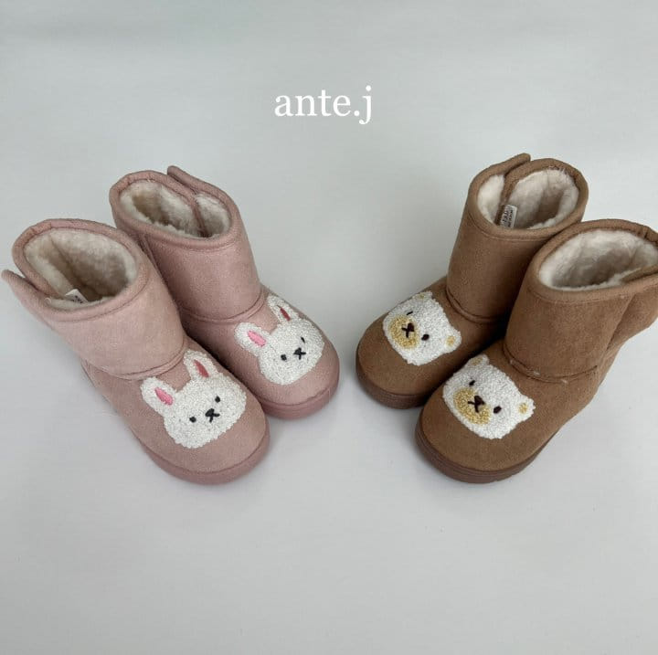 Ante.j - Korean Baby Fashion - #babygirlfashion - Bboggle Bear And Rabbit Boots - 4