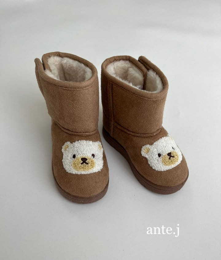 Ante.j - Korean Baby Fashion - #babyootd - Bboggle Bear And Rabbit Boots - 6