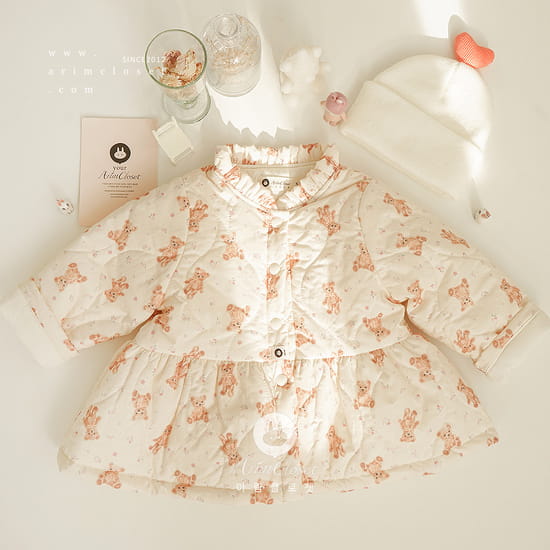 Arim Closet - Korean Baby Fashion - #babyfashion - Cute BearC Baby Outer