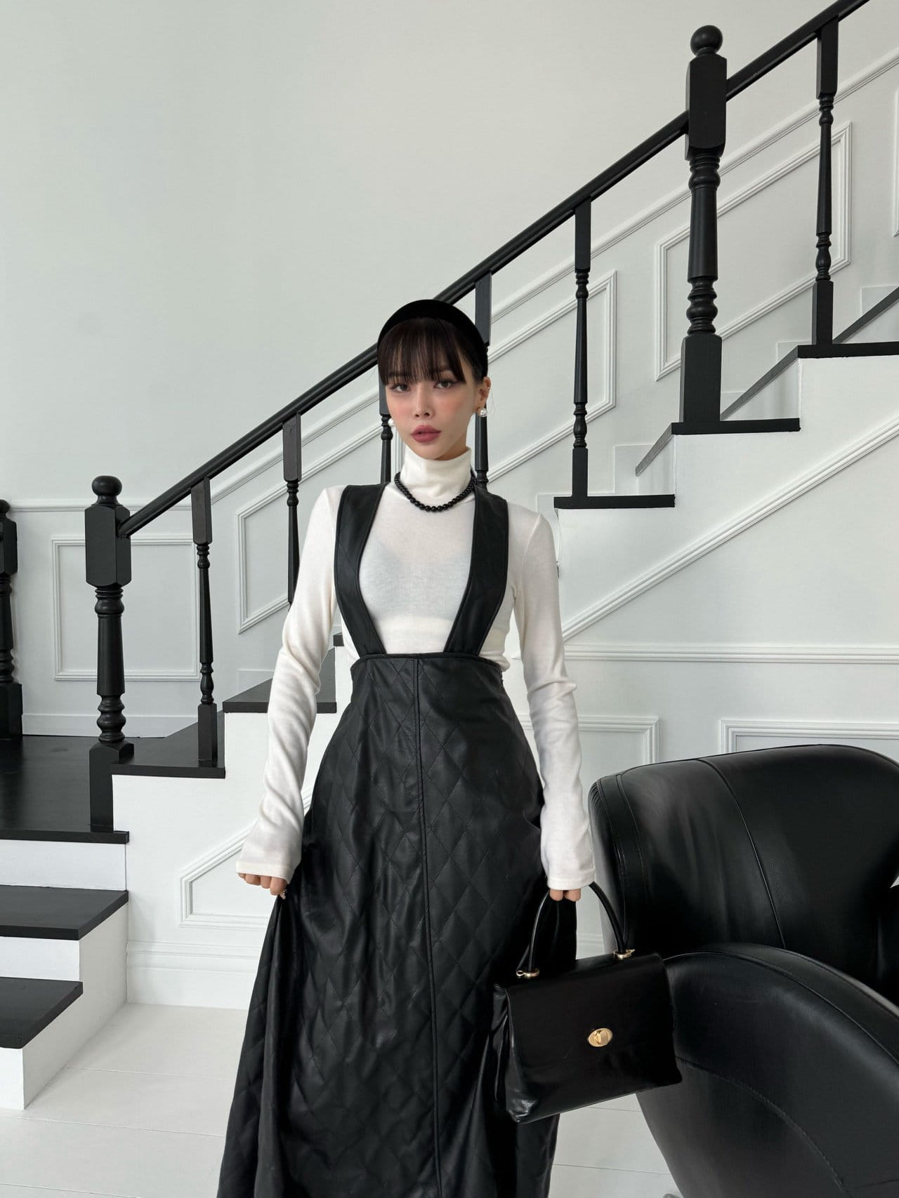 Auver_Fit - Korean Women Fashion - #thelittlethings - L Dia Dungarees Skirt - 5