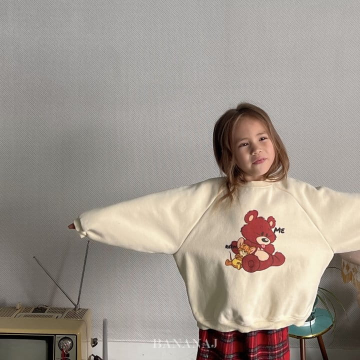 Banana J - Korean Children Fashion - #littlefashionista - Teddy Sweatshirt - 3