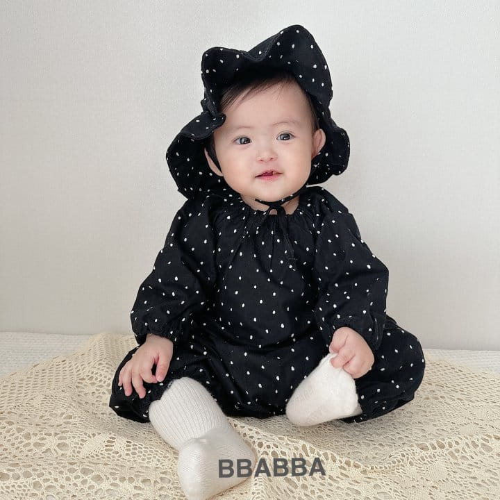 Bbabba - Korean Baby Fashion - #babyboutiqueclothing - Fleece Dot Long Body Suit - 9