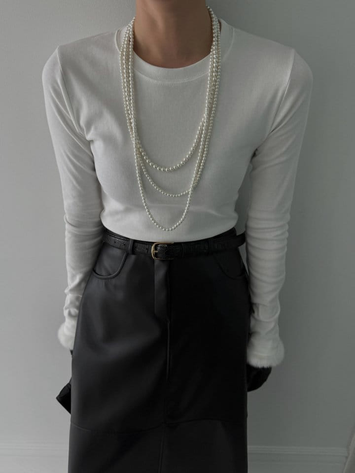 Black Fuchsia - Korean Women Fashion - #momslook - Varney Sleeve Tee - 5