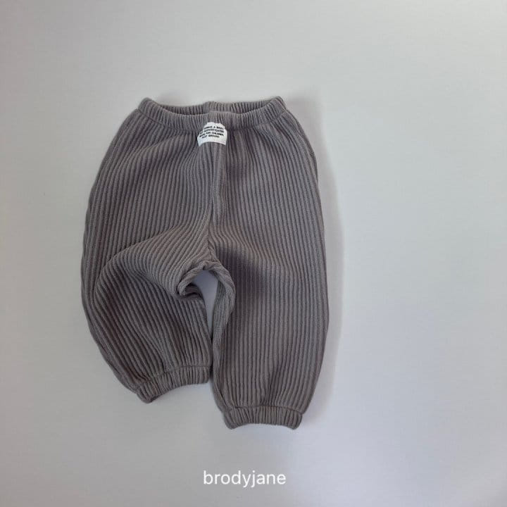 Brody Jane - Korean Children Fashion - #kidsstore - Rib Kint Jogger Pants - 4