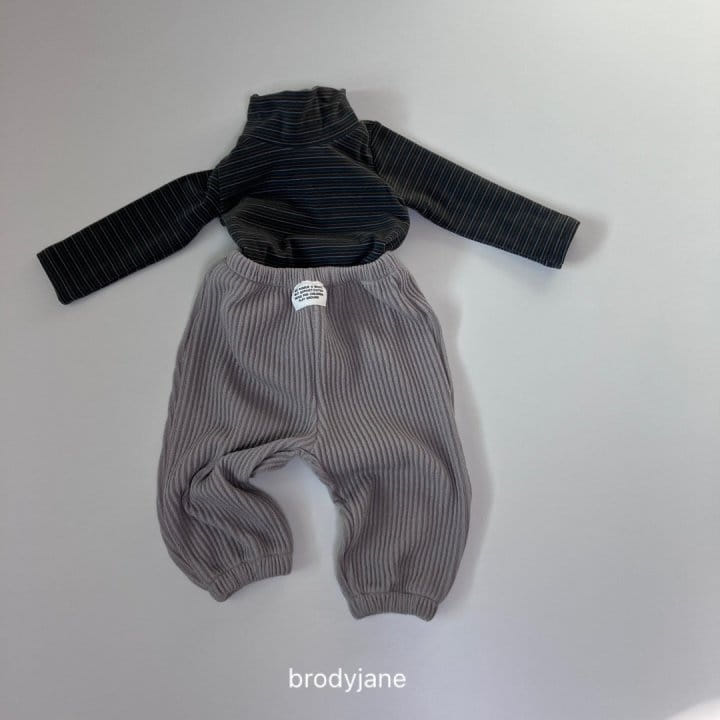 Brody Jane - Korean Children Fashion - #littlefashionista - Rib Kint Jogger Pants - 6