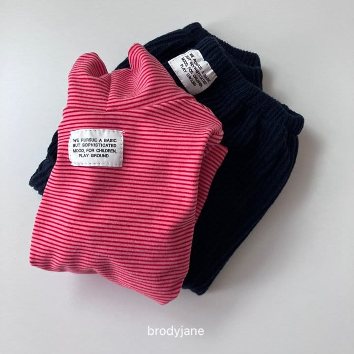 Brody Jane - Korean Children Fashion - #toddlerclothing - Rib Kint Jogger Pants - 11
